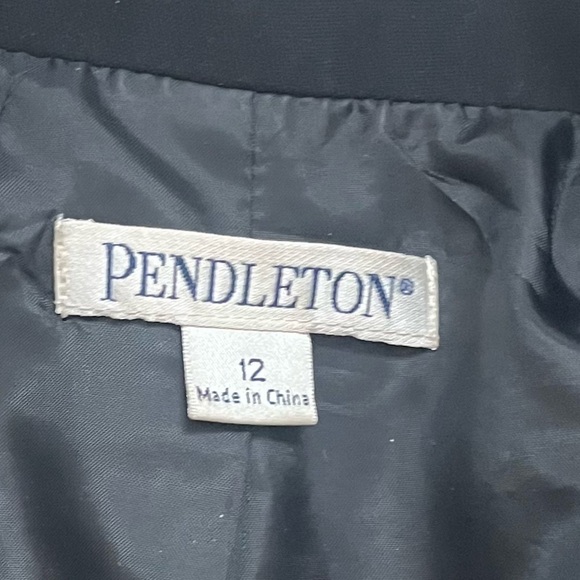 Pendleton Black Blazer - Picture 2 of 6
